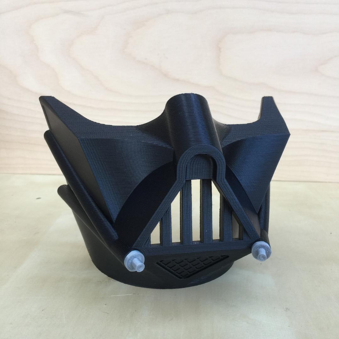 STL file Darth Vader Face Mask ⭐ ・3D print design to download・Cults